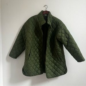 TIME & TRU Green Puffer Jacket